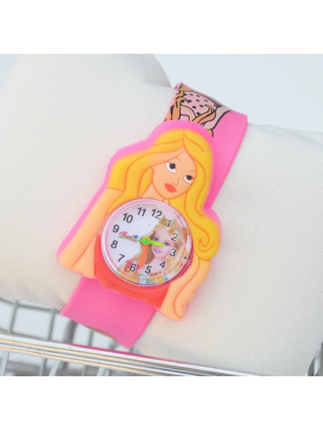 Pembe Kız Çocuk Saati 2344