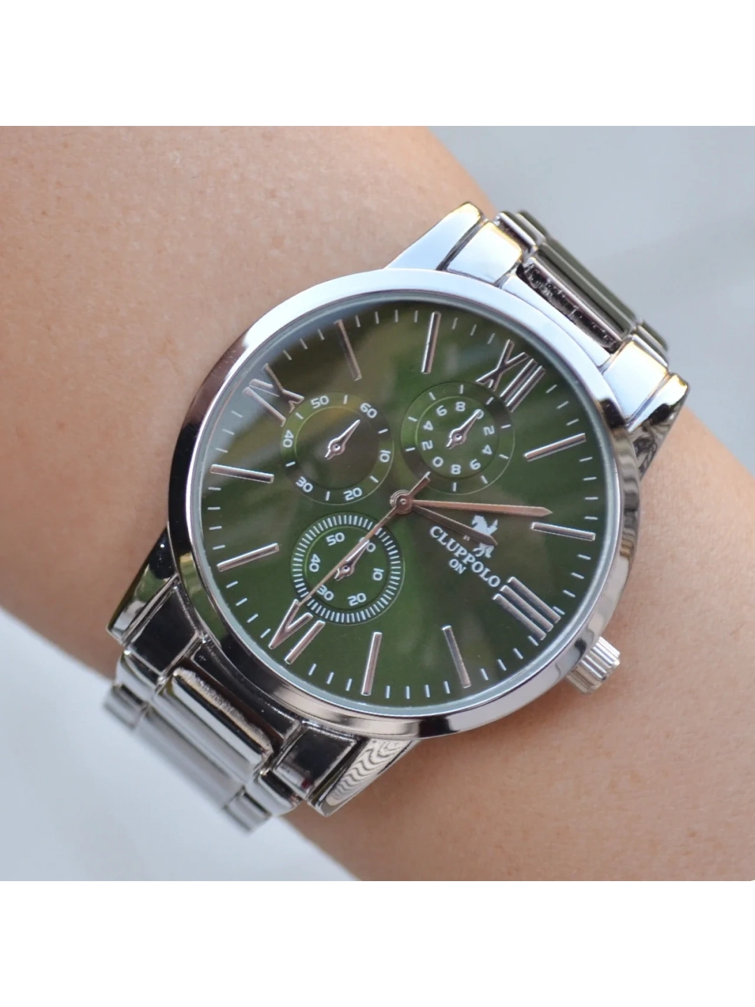 Silver Metal Kordon Erkek Saati 3729