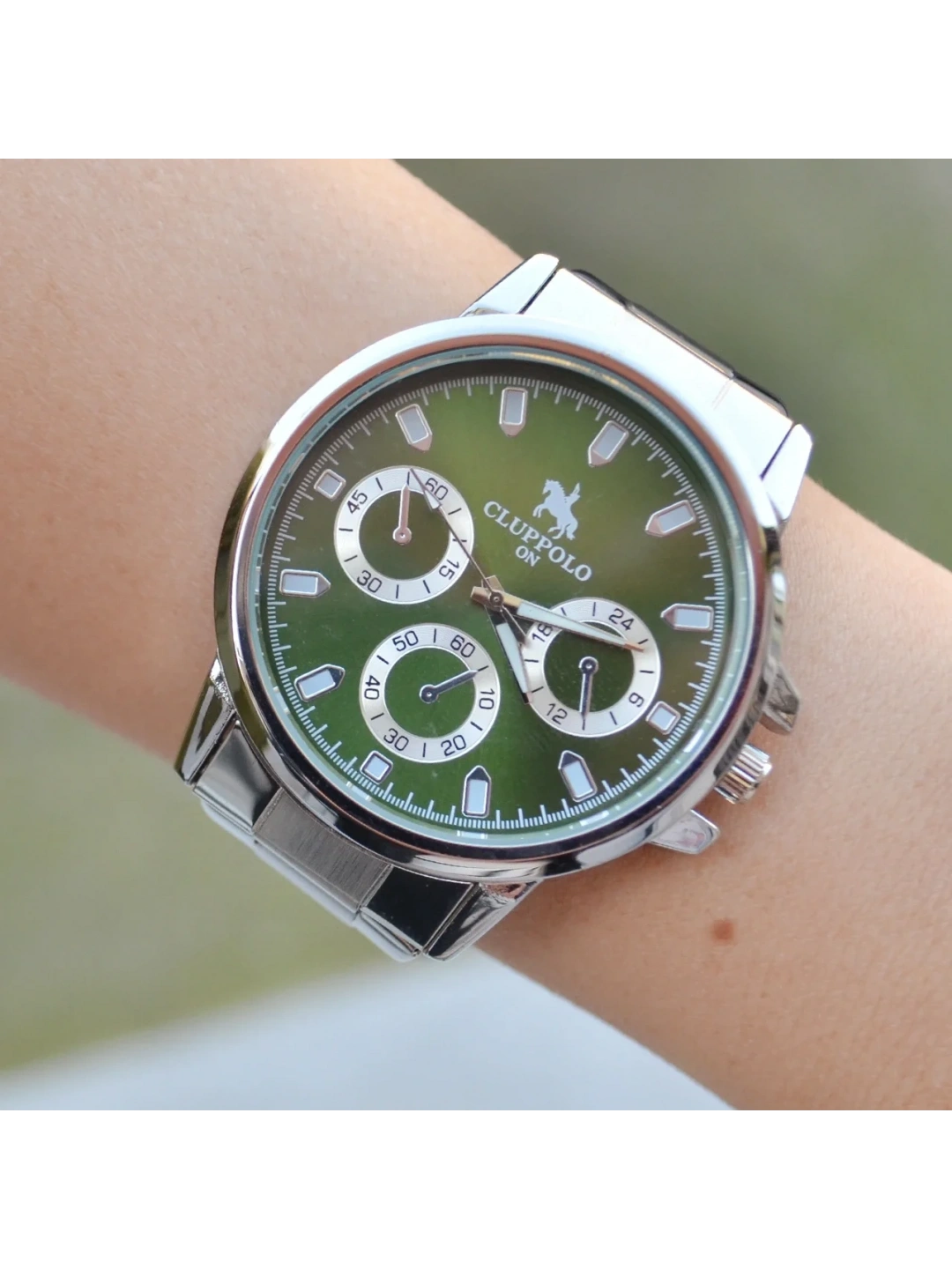 Silver Metal Kordon Erkek Saati 3744