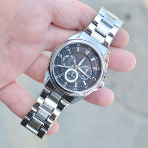 Silver Metal Kordon Erkek Saati 3854
