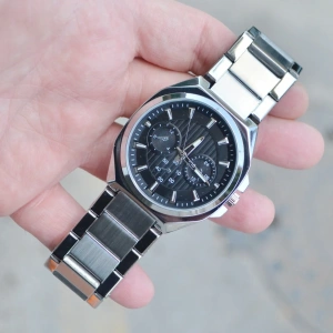 Silver Metal Kordon Erkek Saati 3861