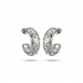 Çelik Silver Hilal Küpe
