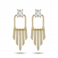 İthal Gold Tasarım Küpe