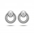 İthal Silver Tasarım Halka küpe