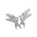 Silver Anka Kuşu Küpe