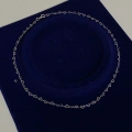925 Ayar Gümüş Minimal Kalp Choker & Kolye