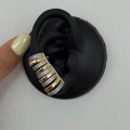 Çelik 5 Sırası Taşlı Earcuff