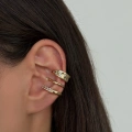Çelik Gold 3 Lü Earcuff