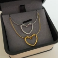 Çelik Kalpli Düğüm Kolye