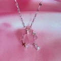Çelik Pinky Bulut Kolye