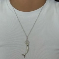 Çelik Silver Deniz Kızı kolye