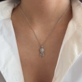 Çelik Silver Deniz Anası Kolye