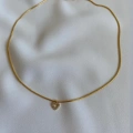 Çelik Zincirli Kalp Choker