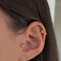 Cerrahi Çelik Gold Baget Piercing