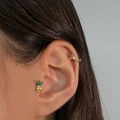 Cerrahi Çelik Silver Ananas Tragus Piercing