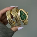Gold Yılan Kol Saati