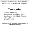 Kişiselleştirilebilir Füsun Küpesi