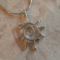 Silver Güneş Kolye
