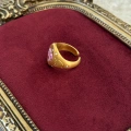 Vintage Gold Kurdele Yüzük