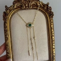Yeşil Göz Detaylı Kolye