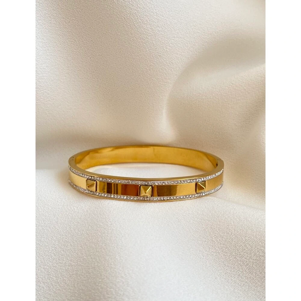 316L Trok Detaylı Bileklik