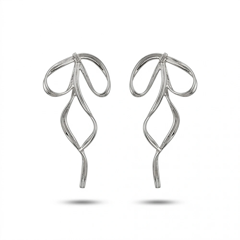 Silver Kurdele Küpe