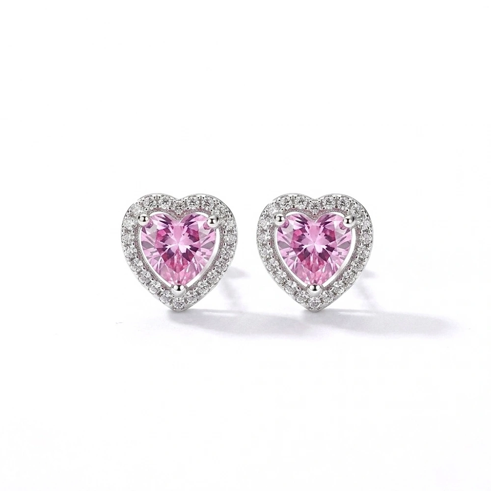 Swarovski Kalp Küpe