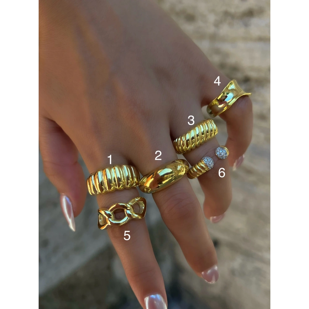 925 Ayar Gümüş Basic Yüzükler