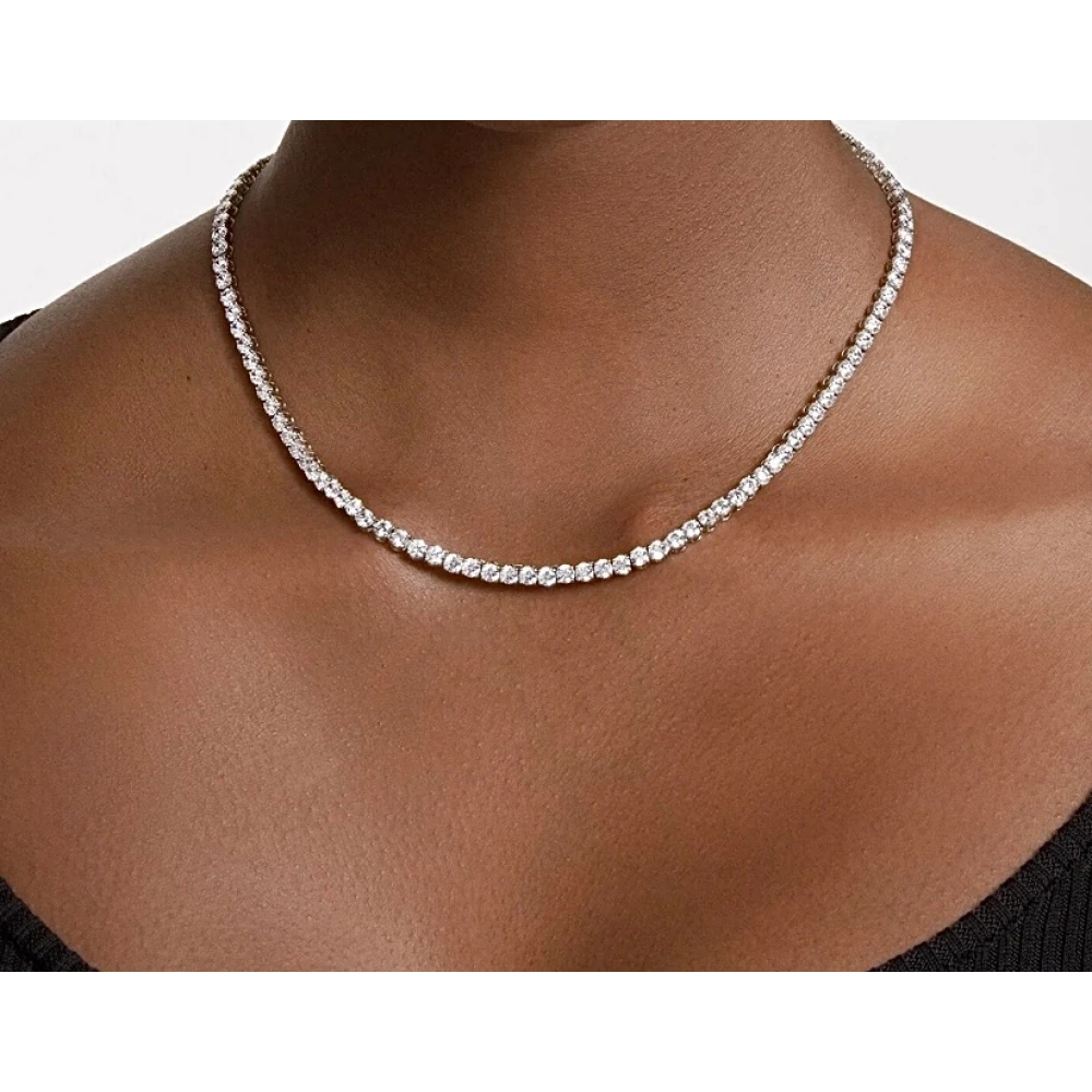 925 Ayar Gümüş Dönmeyen Su Yolu Kolye