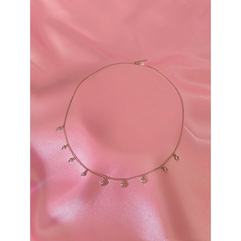 925 Ayar Gümüş Mini Kalpli Kolye