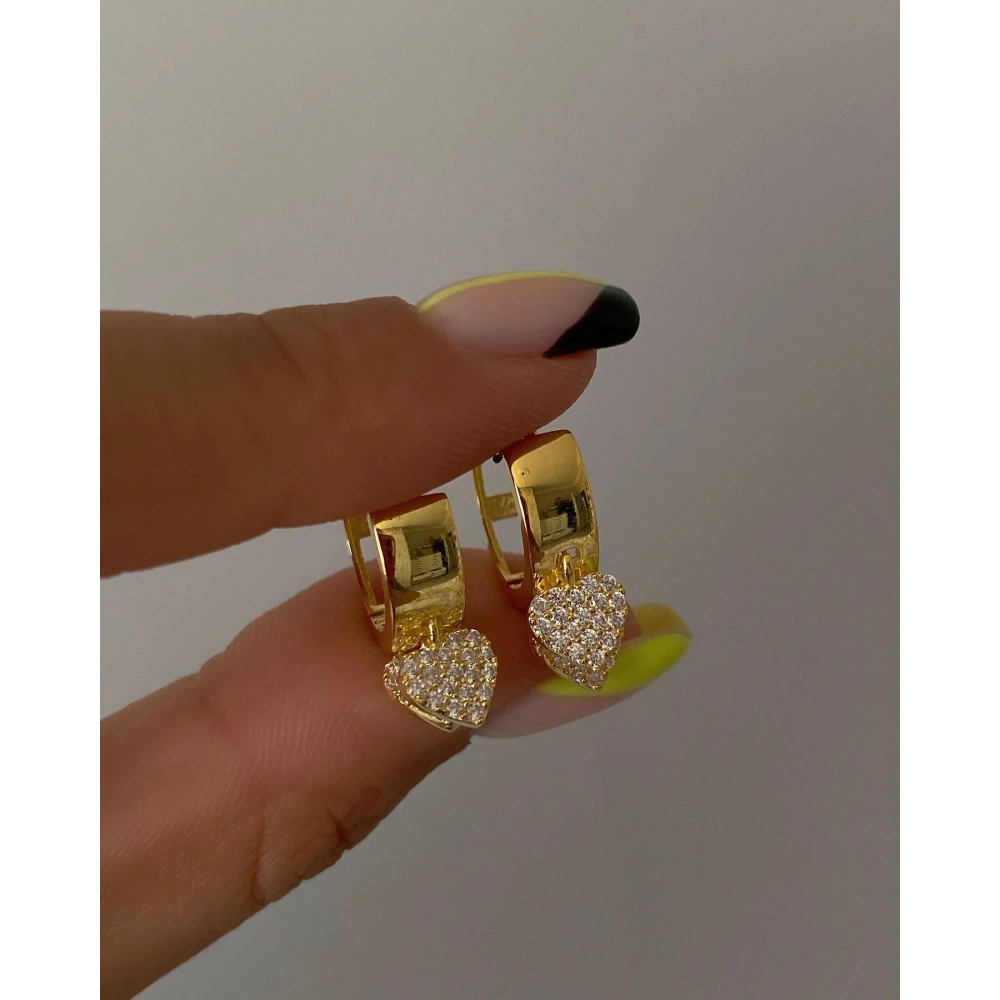 925 Ayar Gümüş Minimal Küpe