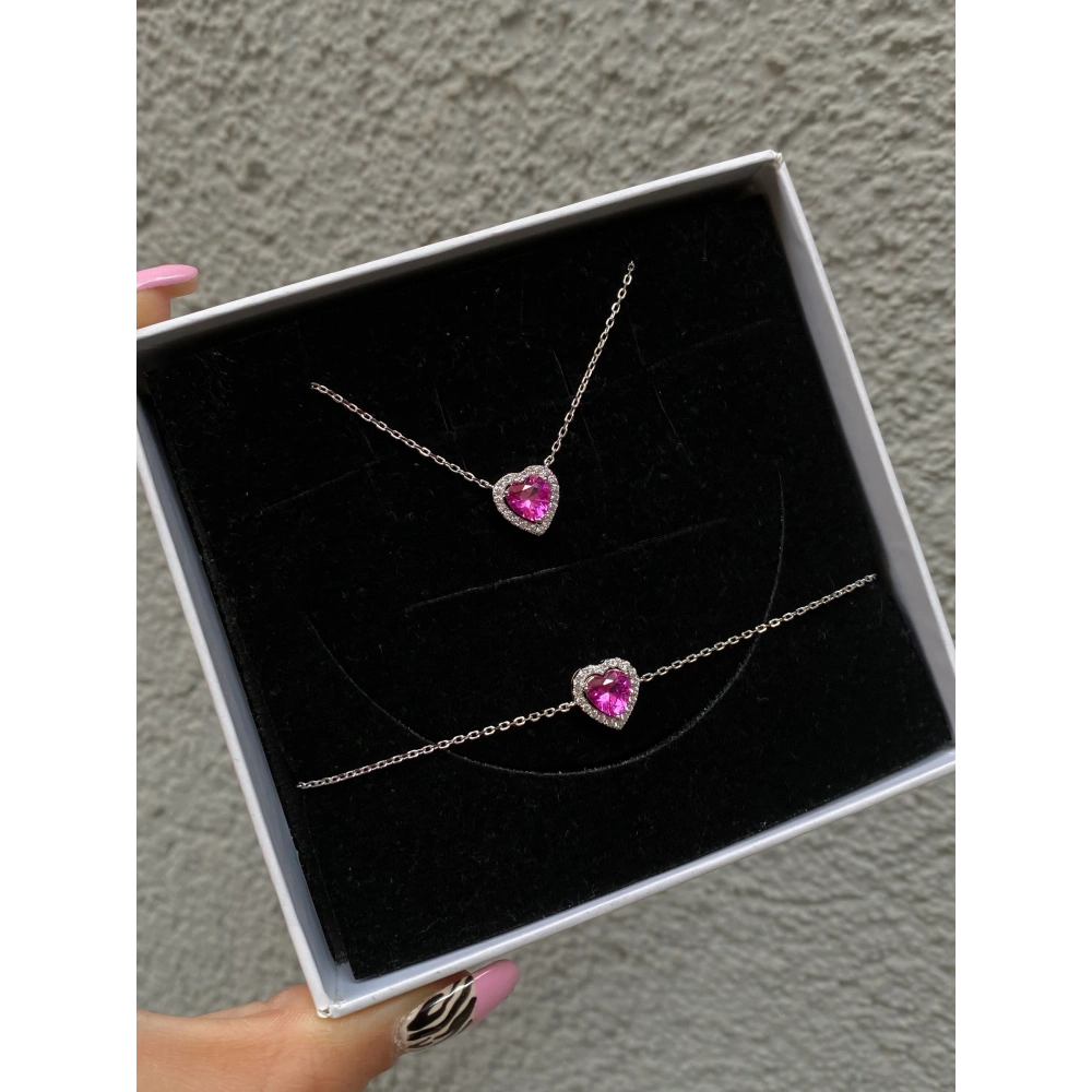 925 Ayar Gümüş Swarovski Set