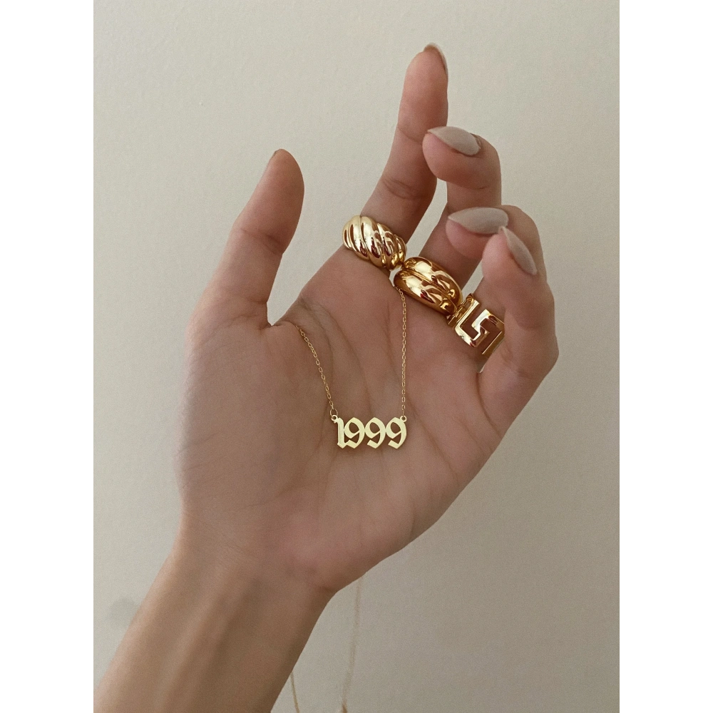 925 Ayar Gümüş Tarih Kolye