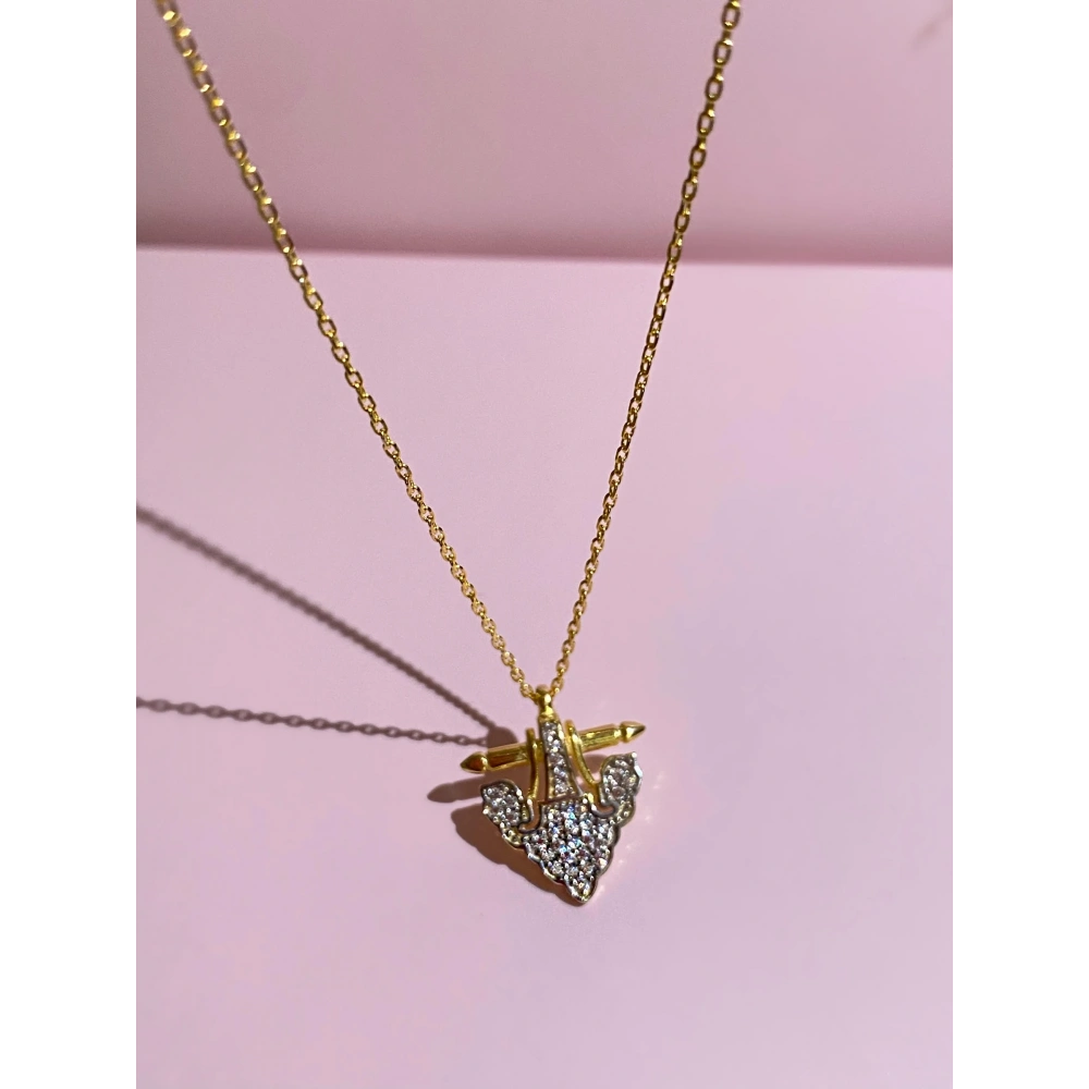 925 Ayar Gümüş Tasarım Kolye