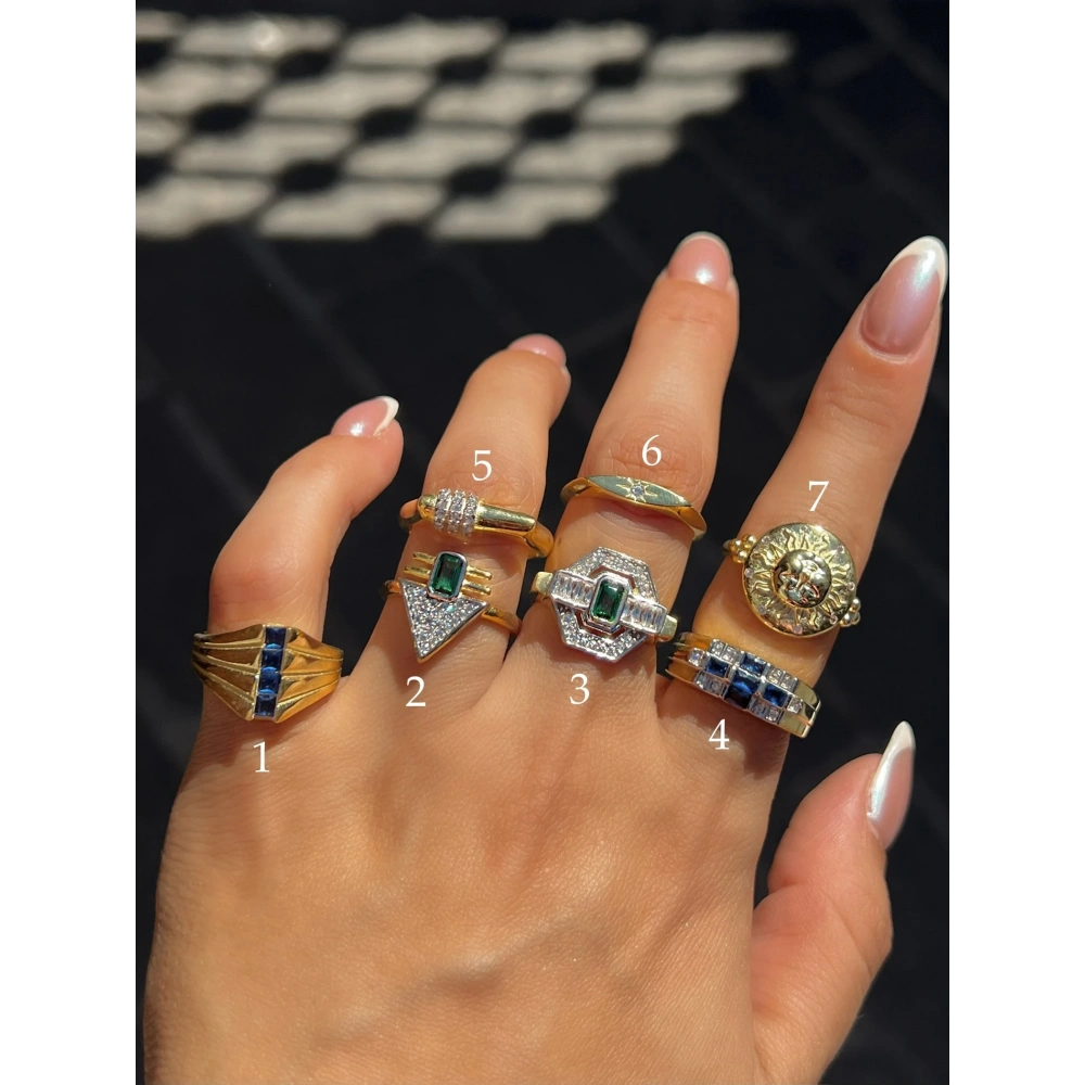 925 Ayar Gümüş Yüzükler