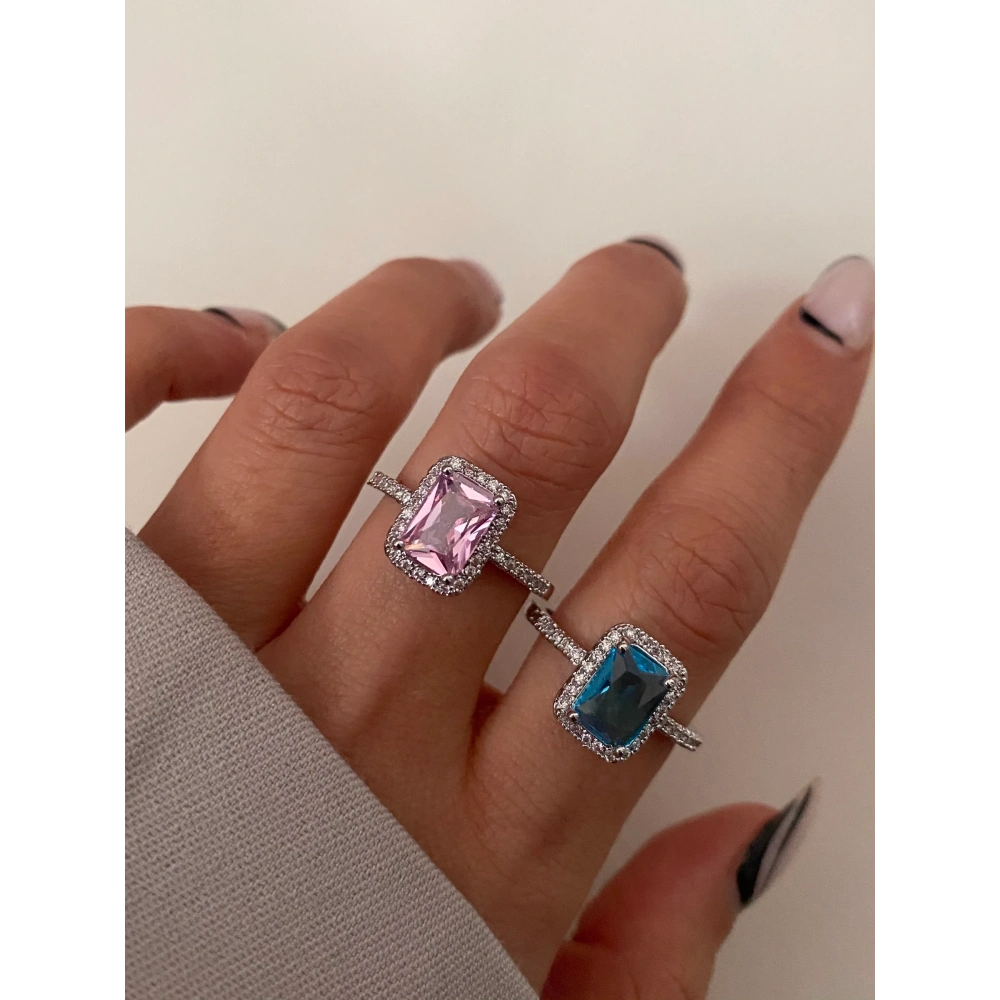 Baget Taşlı Yüzük