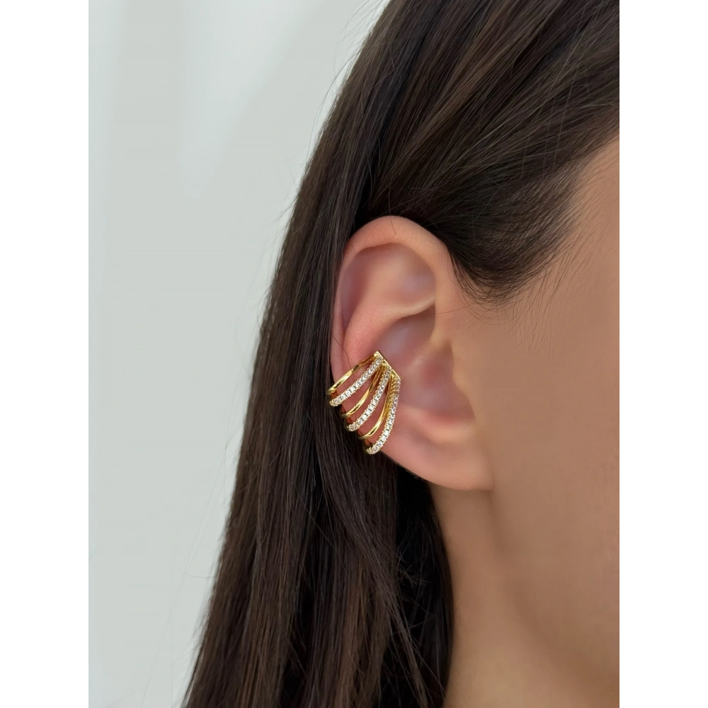 Çelik 6 Sıralı Earcuff