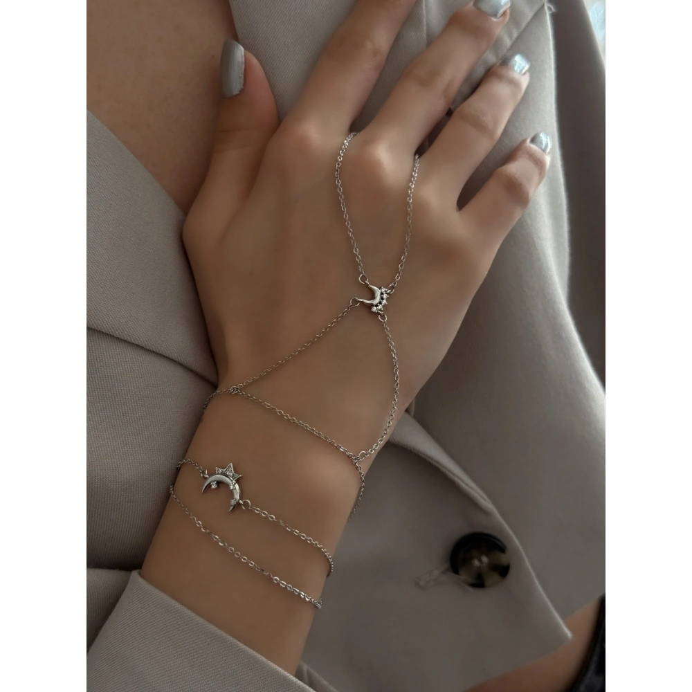 Çelik Bileklikli Silver Hilal Şahmeran