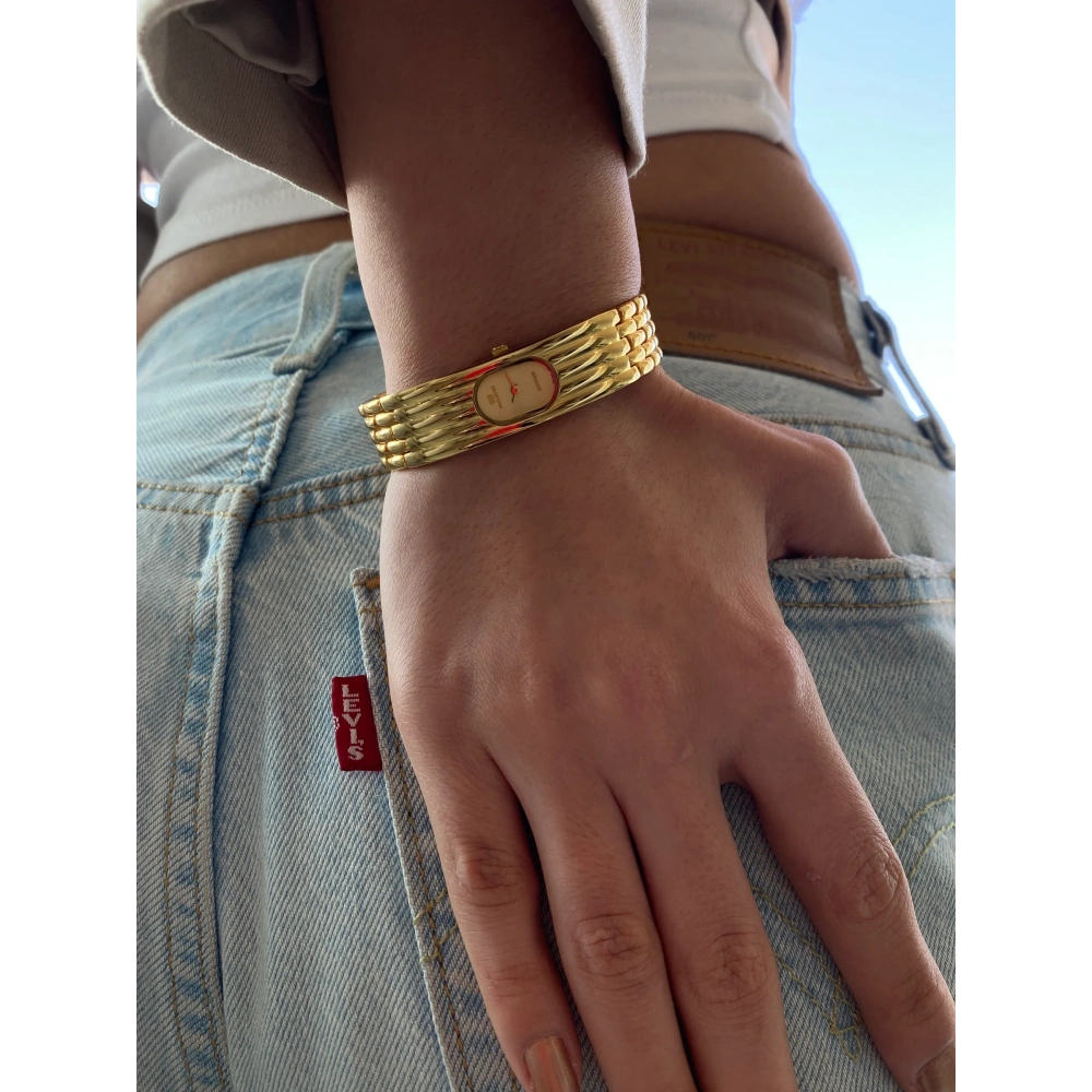 Çelik Dikdörtgen Kadrajlı Saat