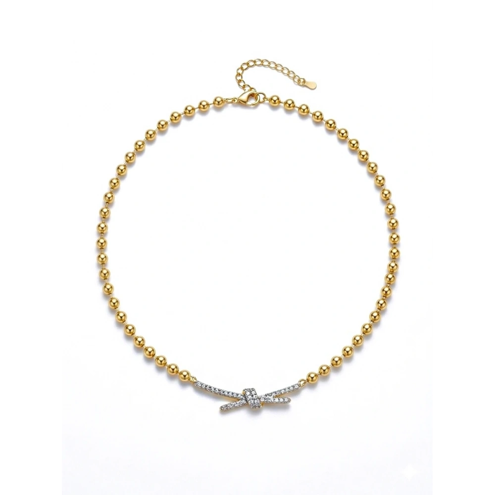 Çelik Düğüm Detay Kolye