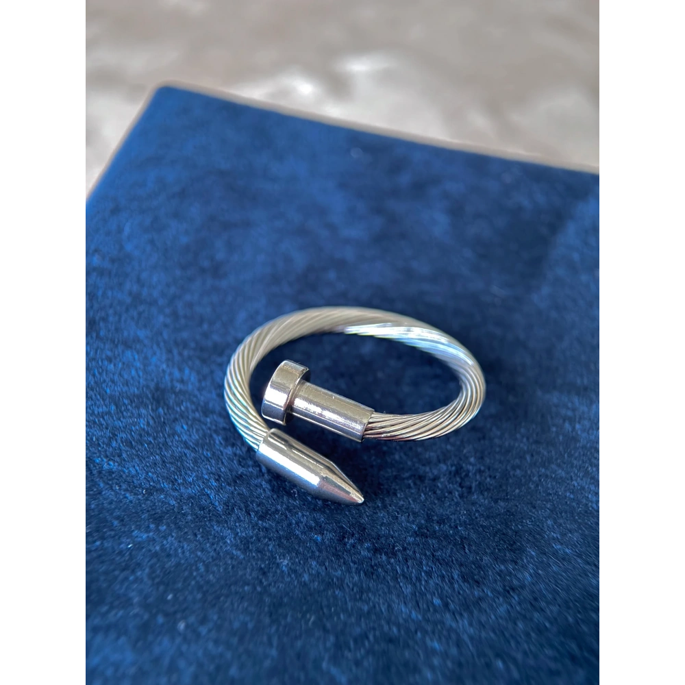 Çelik Erkek Çivi Yüzük