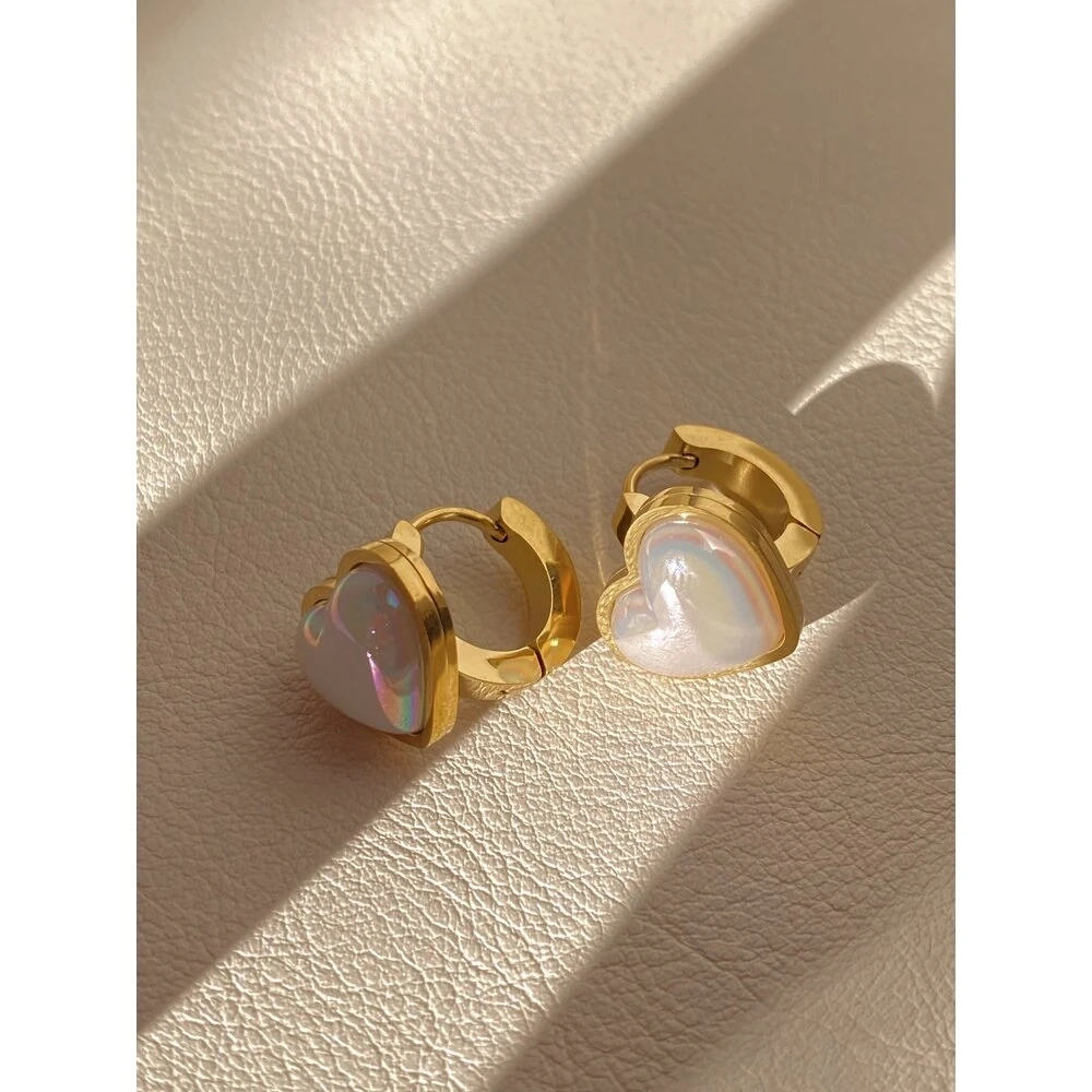 Çelik Gold Bouble Küpe