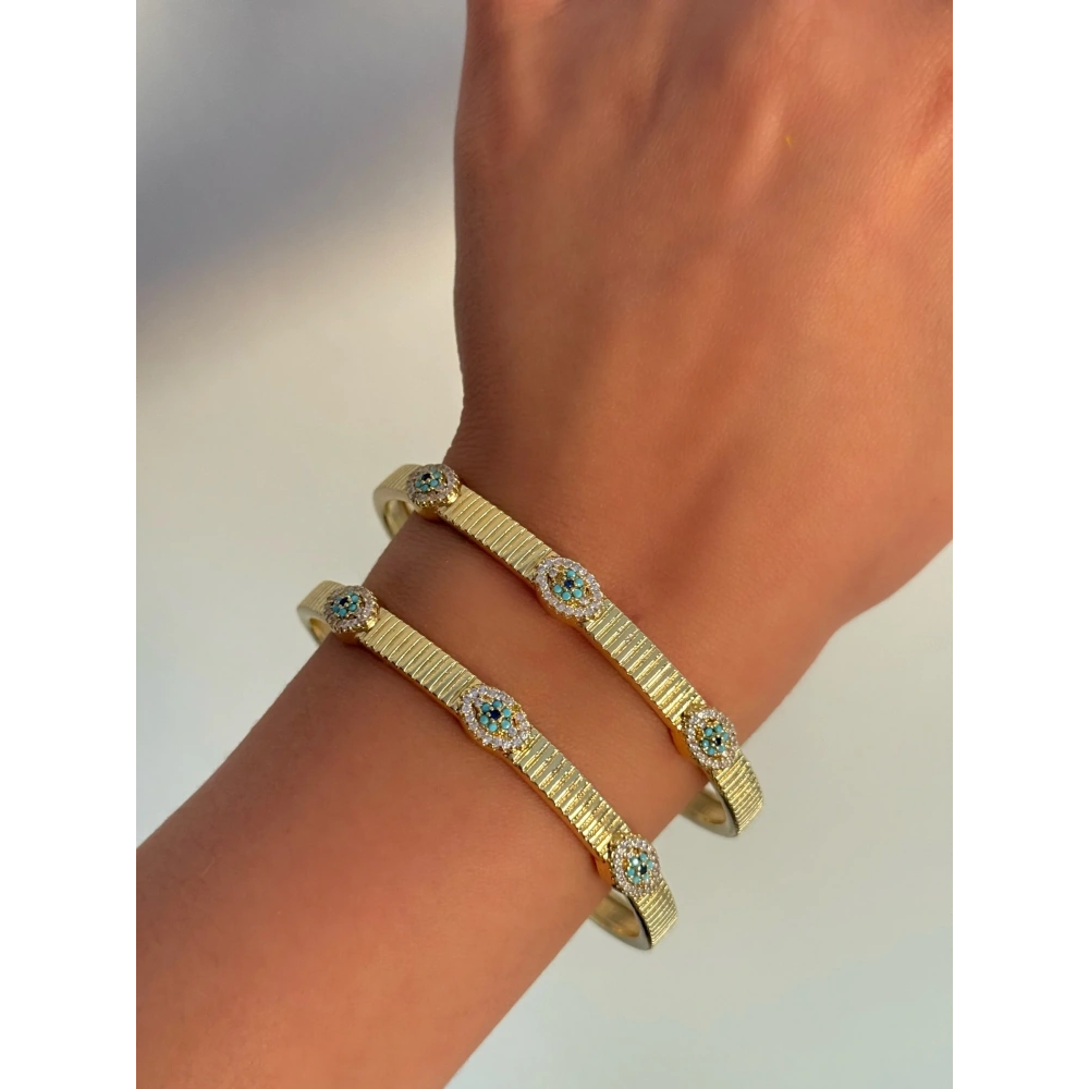 Çelik Göz Detay Bileklik