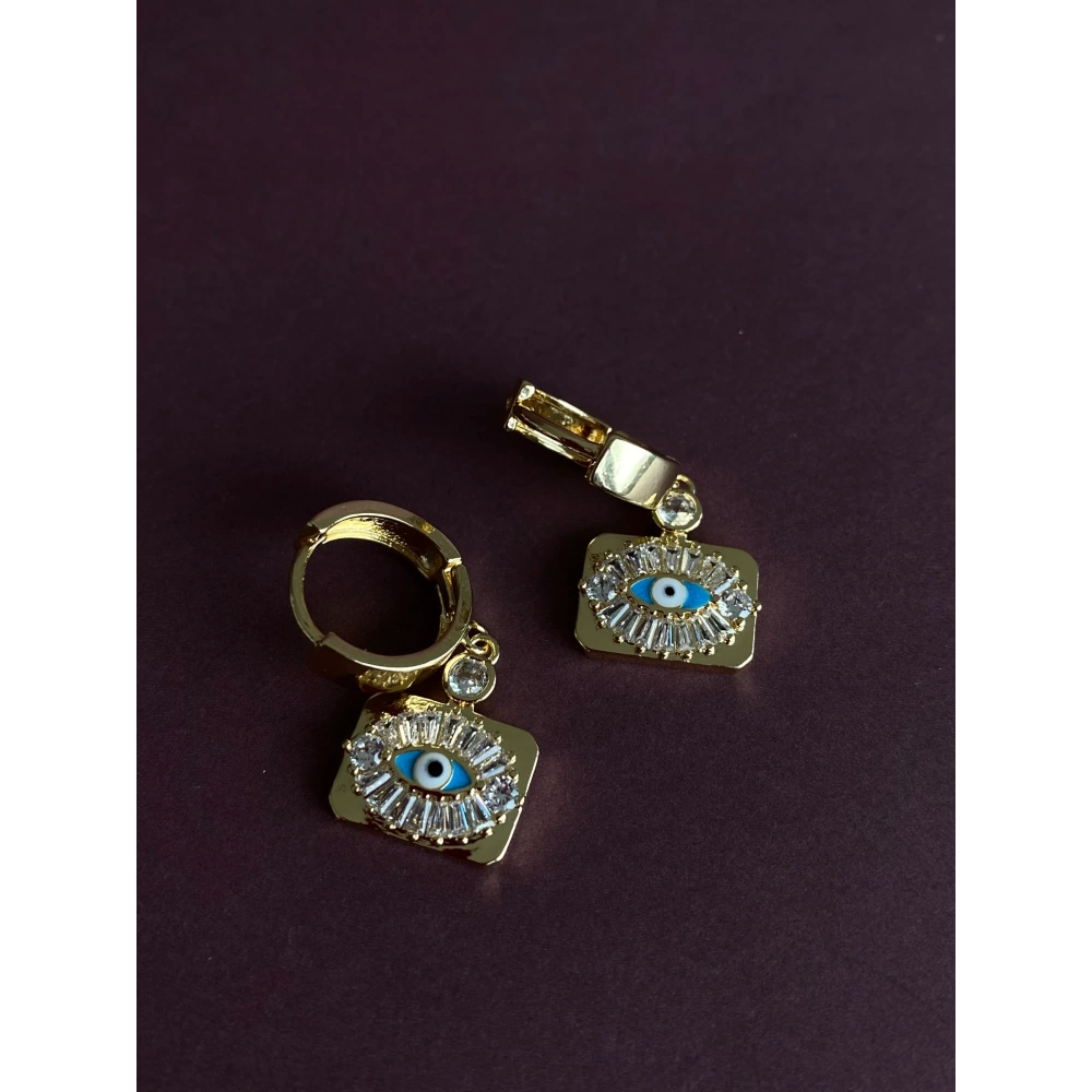 Çelik Göz Detay Küpe