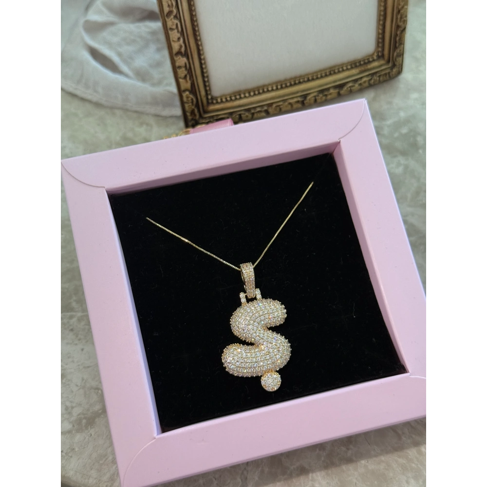 Çelik Hailey Ş Harfli Kolye