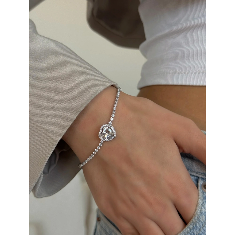 Çelik Kalpli Suyolu Bileklik