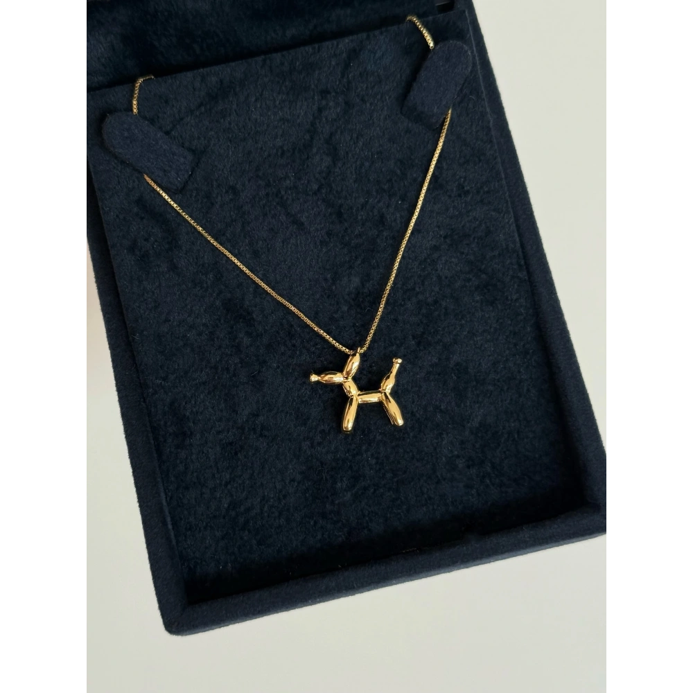 Çelik Mini Köpek Kolye