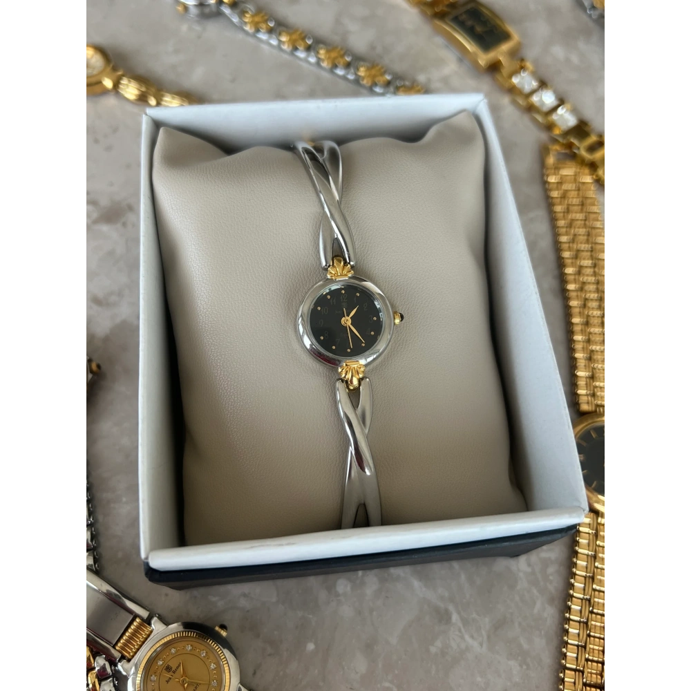 Çelik Minimal Vintage Saat