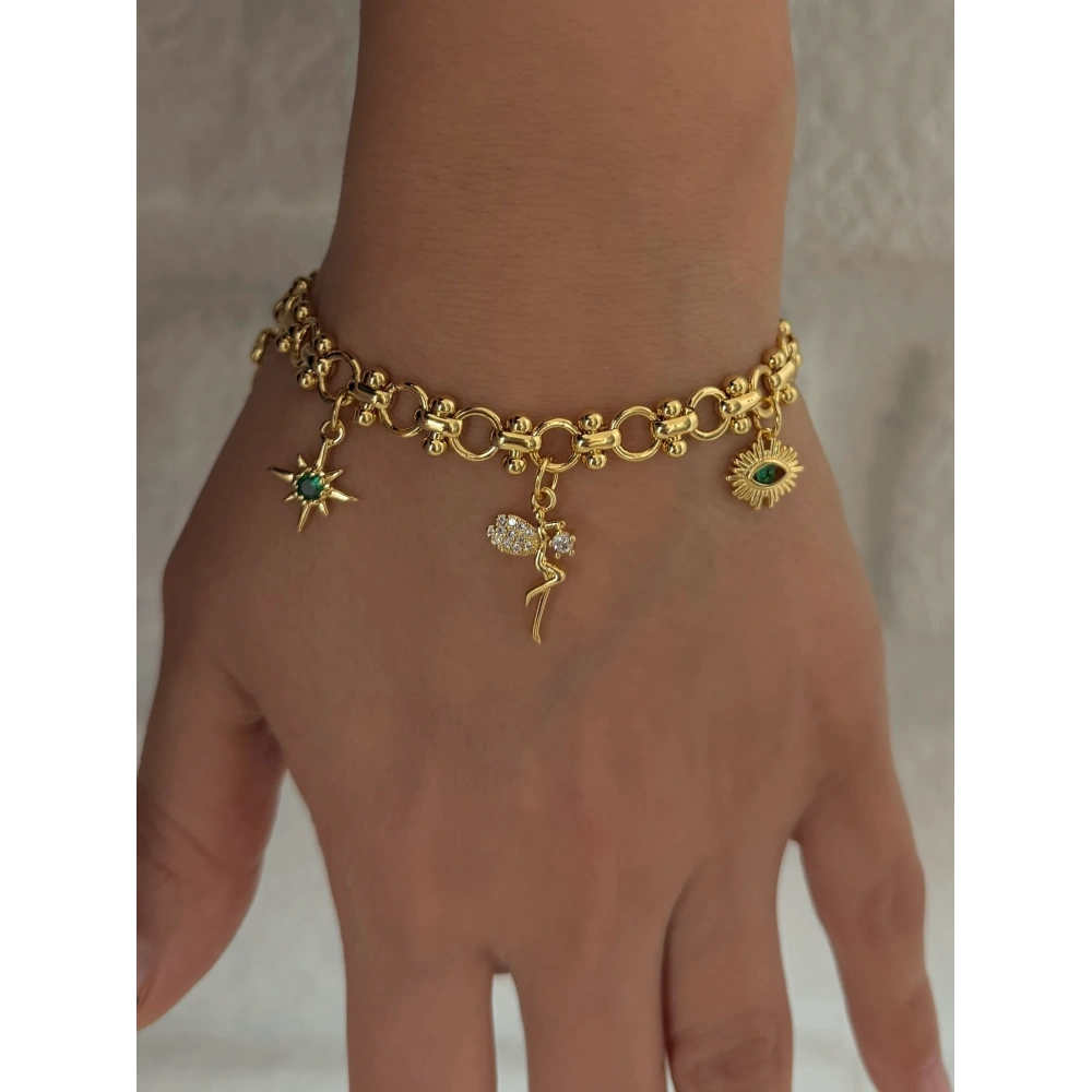 Çelik Peri Charm Bileklik