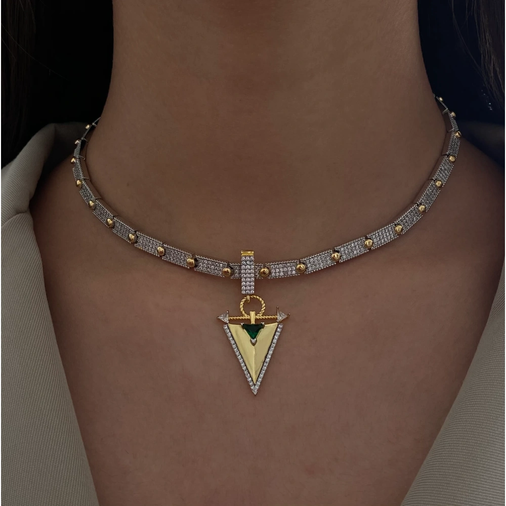 Çelik Savana Tasarım Kolye